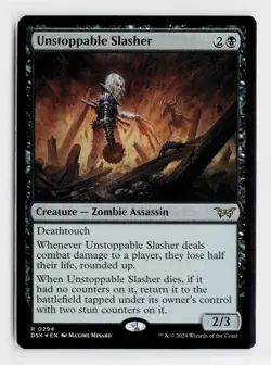 Unstoppable Slasher () R Promo Pack: Duskmourn: House of Horror 119 NM - Image 1