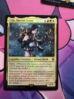 MTG Tifa, Martial Artist (6) | NM Foil | Commander: Final Fantasy (FIC) - Image 1