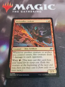 Mtg. Weftstalker Ardent. Foil. Edge of Eternities. Pack Fresh - Image 1