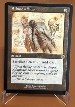 Ashnod's Altar (Schematic) The Brothers' War: Retro Frame Artifacts Regular - Image 1