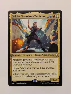 Magic MTG Avatar Last Airbender #242 Sokka Rare NM - Image 1