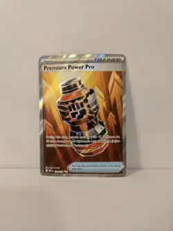 Premium Power Pro 174/132 Mega Evolution Full Art Pokemon Card - Image 1