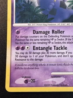 Swalot 9/99 Platinum Arceus Pokemon Card Holo Foil Rare LP - Image 5