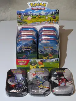 x11 Pokemon TCG Mini Tins. x8 Ascended Heroes w/display + x3 Unova Back Bolt - Image 1