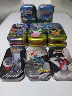 x11 Pokemon TCG Mini Tins. x8 Ascended Heroes w/display + x3 Unova Back Bolt - Image 3