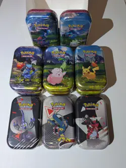x11 Pokemon TCG Mini Tins. x8 Ascended Heroes w/display + x3 Unova Back Bolt - Image 4