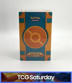 2024 POKEMON PALDEA ADVENTURE CHEST SEALED BOX - Image 1