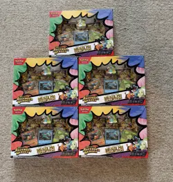 5x Pokemon Ascended Heroes First Partners Deluxe Pin Collection TCG - IN HAND - Image 1