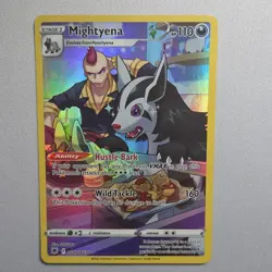 Pokemon TCG Mightyena TG09/TG30 Astral Radiance Ultra Rare Stage 1 Holo - Image 1