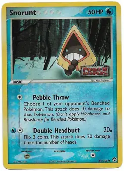 Snorunt [Reverse Holo] #64 Pokemon Power Keepers - Image 1