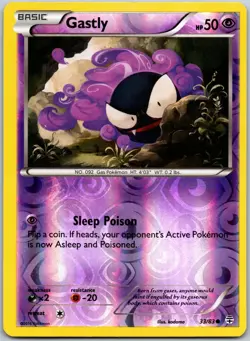 Gastly 33/83 Reverse Holo Common Generations LP - Image 1