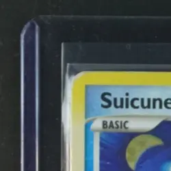 2007 POKEMON D&P SECRET WONDERS COLL TIN PROMO #19/132 SUICUNE CRACKED ICE HOLO - Image 3