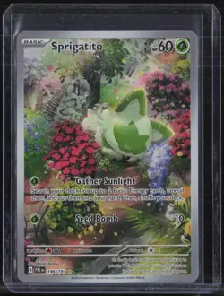 2023 Pokemon Paldea Evolved Illustration Rare #196 Sprigatito - Image 1
