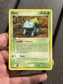 Pokemon Ditto (Bulbasaur) 36/113 Delta Species Regular Uncommon Basic 60HP 2005 - Image 1