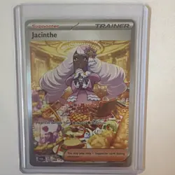 Pokemon Jacinthe Trainer Supporter POR 122/088 Full Art Holo Rare - Image 1