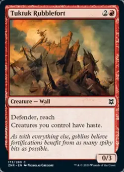 Tuktuk Rubblefort - Near Mint MTG Zendikar Rising - Image 1