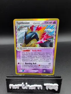 Pokemon Typhlosion (Delta Species) Holo Rare Holo Dragon Frontiers 12/101 NM - Image 1