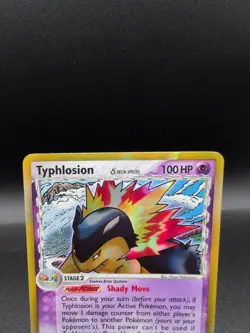Pokemon Typhlosion (Delta Species) Holo Rare Holo Dragon Frontiers 12/101 NM - Image 2