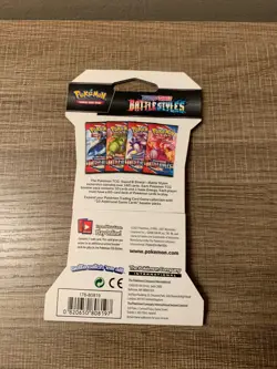 Pokemon Sword & Shield Battle Styles Booster Pack NEW Factory Sealed - Image 2