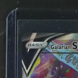 2021 POKEMON SWORD & SHIELD CHILLING REIGN #179/198 GALARIAN SLOWKING V ALT ART - Image 3