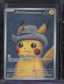 2023 Pokemon SVP EN BSP Van Gogh #083 Pikachu With Grey Felt Hat - Image 1