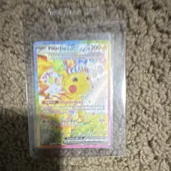The Pokemon Company Pikachu ex 238/191 Surging Sparks SIR Holo Full Art EN 200 - Image 1
