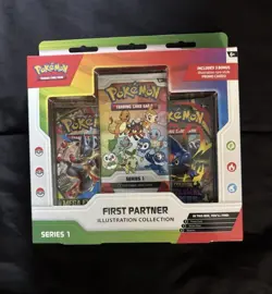 Pokemon First Partner Series 1 Illustration Collection - Image 1