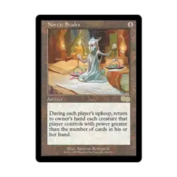 WOTC MtG Urza's Saga Noetic Scales (R) VG - Image 1