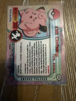 2000 Pokemon Topps Chrome Clefairy SPECTRA! - Image 2