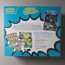 Pokemon Mega Evolution Ascended Heroes Elite Trainer Box Dragonite Zekrom - Image 3