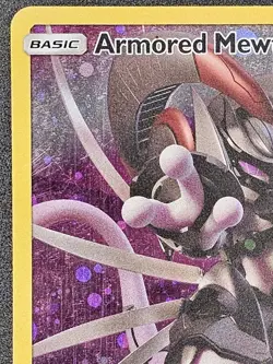 Pokemon TCG Armored Mewtwo SM228 Promo Holo HP English - Image 3
