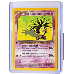Dark Exeggutor 33/105 Pokemon TCG 1st Edition Neo Destiny NM Vintage 2002 - Image 1