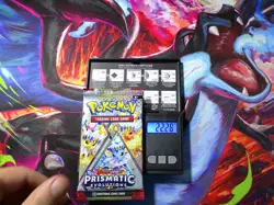HEAVY! GOD PACKU SIRU 22.28g Prismatic Evolutions Pokemon TCG Booster (SEALED) - Image 1