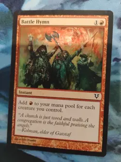 MTG Battle Hymn x1- -Avacyn Restored-Lightly Played - Image 2