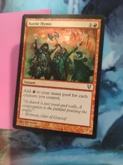 MTG Battle Hymn x1- -Avacyn Restored-Lightly Played - Image 3