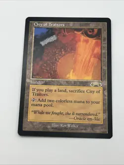 City Of Traitors Exodus 1998 Near Mint Never Played Magic The Gathering Mtg - Image 4