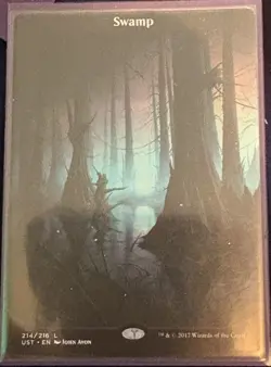MTG Swamp UST 214 Nonfoil L MTG Magic The Gathering 2017 - Image 1