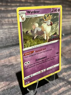 Wyrdeer SWSH206 Pre Release Astral Radiance Promo Pokemon TCG Near Mint - Image 2