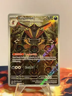 Pokemon TCG Kingambit 220/198 SV01: Scarlet & Violet Base Set Holo - Image 1