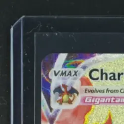 2020 POKEMON SWSH CHAMPION'S PATH #074/073 CHARIZARD VMAX RAINBOW SECRET RARE - Image 3