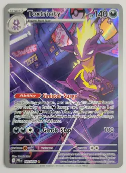 TOXTRICITY 103/094 ILLUSTRATION RARE PHANTASMAL FLAMES POKEMON NEAR MINT - Image 1