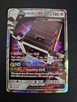 Stakataka-GX - 102/168 Ultra Rare Celestial Storm NM Pokemon TCG / NM - - Image 2