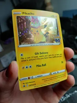 Pokemon TCG Pikachu SWSH234 Black Star Promo Cosmos Holo NM-M - Image 3