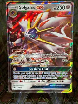 SOLGALEO GX SM16 ~ Pokemon TCG: Sun & Moon Black Star PROMO - Image 1