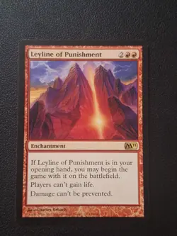 1x Leyline of Punishment Core Set 2011, M11, MTG Magic the Gathering LP - Image 1