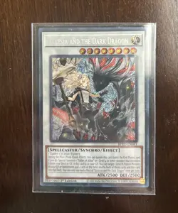 Ecclesia and the Dark Dragon BPRO-EN041 Secret Rare 1st Edition NM Yugioh - Image 1