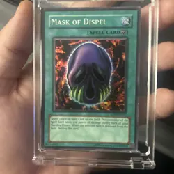 Yu-Gi-Oh! TCG Mask of Dispel Labyrinth of Nightmare LON-EN017 Unlimited Super... - Image 1