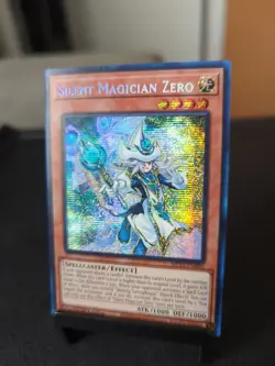 Yu-Gi-Oh! TCG Silent Magician Zero MP25-EN060 1st Edition Prismatic Secret Rare - Image 2