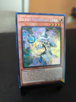 Yu-Gi-Oh! TCG Silent Magician Zero MP25-EN060 1st Edition Prismatic Secret Rare - Image 3