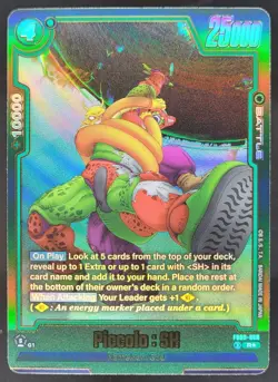 Piccolo: SH FB09-068 Alt Art Dragon Ball Super Fusion World Dual Evolution DD5 - Image 1